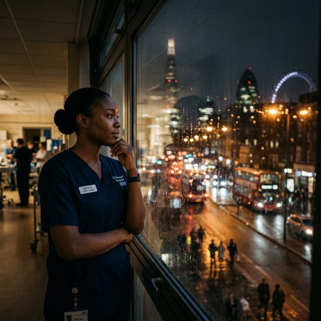 The nurse in London